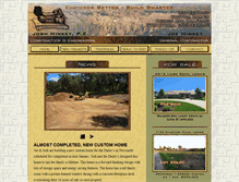 Tablet Screenshot of hinkeyhomes.com